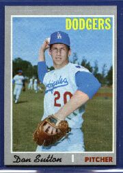 1970 Topps Baseball Cards      622     Don Sutton